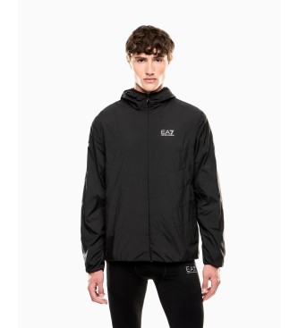 EA7 para hombre. 7M000655_AF16218 Chaqueta Furor7 negro (XL), Casual, Poliéster
