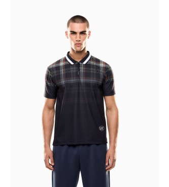 EA7 para hombre. 7M000881_AF16721 Polo Golf Club marino (L), Casual, Poliéster, Manga corta