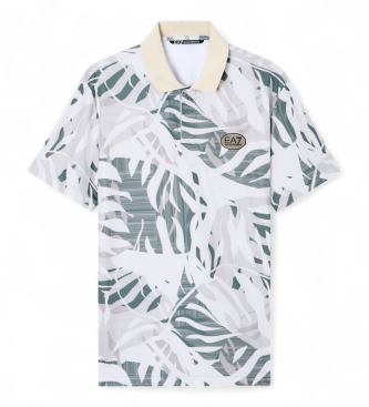 EA7 para hombre. 7M001286_AF22175 Polo Golf Pro multicolor (L), Casual, Poliéster, Manga corta