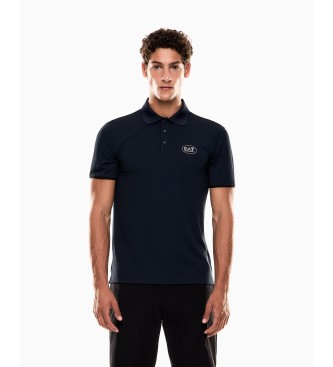EA7 para hombre. 7M000868_AF16428 Polo Golf Pro marino (XXL), Casual, Deportivo, Poliéster, Manga corta