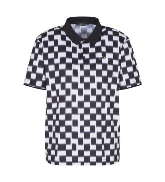 EA7 para hombre. 7M000869_AF17784 Polo Ventus7 Golf Pro negro (3XL), Casual, Poliéster, Manga corta