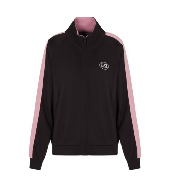EA7 para mujer. 7W000601_AF16251 Chaqueta Golf Pro negro (3XL), Casual, Deportivo, Multideporte, Viscosa