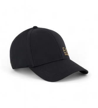 EA7 unisex. 7X000005_AF11989 Basebollkeps svart (S), Casual, Bomull
