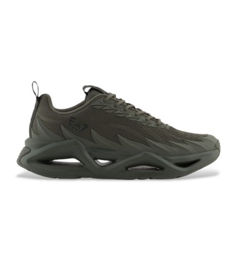 EA7 unisex. 7X000304_AF18442 Ténis Infinity Venom green (35 1/3), Plano, Cordão, Casual, Esportivo, Verde