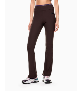 EA7 para mujer. 7W000577_AF15721 Leggings Vigor7 Lab marrón (M), Deportivo, Multideporte, Poliamida