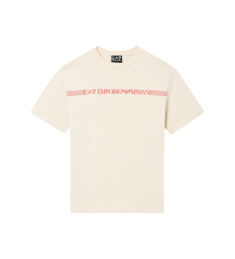 Camiseta Logo Series beige (10Años= 142cm)