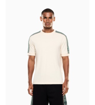 EA7 Für Herren. 7M001507_AF16548 T-Shirt Logo Tone Series Beige (Xl), Lässig, Baumwolle, Kurzarm