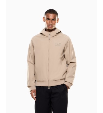 EA7 para hombre. 7M002279_AF21228 Chaqueta Lux Identity Beige (XXL), Casual, Poliéster