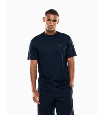 EA7voor mannen. 7M001357_AF13862 Lux Identity T-shirt blauw (L), Casual, Groen, Viscose, Korte mouwen