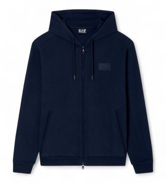 EA7voor mannen. 7M001363_AF22262 Lux Identity M grijs sweatshirt (XL), Casual, Sportief, Sportkleding, Meerdere sporten, Polyester, Lange mo