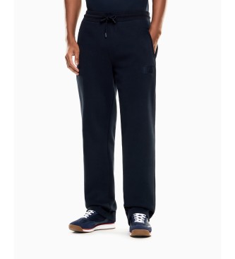 EA7voor mannen. 7M001366_AF22262 Lux Identity Broek M marine (XL), Casual, Sportief, Groen, Katoen, Running, Tennis/padels, Meerdere sporten