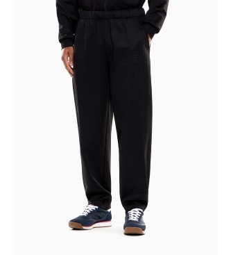 EA7voor mannen. 7M001368_AF17160 Lux Identity Broek Zwart (3XL), Casual, Sportief, Sportkleding, Meerdere sporten, Polyester