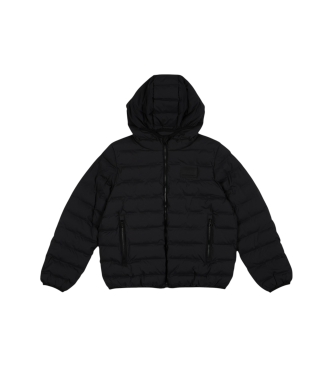 EA7 para niño. 7B000228_AF15953 Chaqueta Mountain Winter negro (14 años= 164/166 cm), Casual, Poliéster, moda infantil
