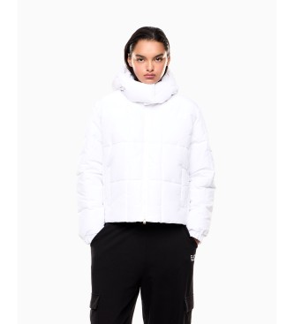 EA7 para mujer. 7W000647_AF16074 Chaqueta Calidium7 blanco (XXL), Casual, Poliéster