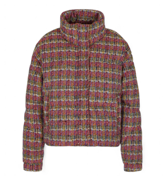 EA7 para mujer. 7W000682_AF16079 Chaqueta Teed Bomber Extra Acolchada Multicolor (S), Clásico, Poliéster