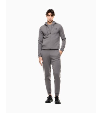 EA7 para hombre. 7M001602_AF20845 Chándal Natural Ventus gris (S), Blanco, Azul, Casual, Deportivo, Algodón, Beachwear, Running, Sportswear,