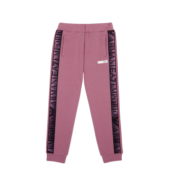 EA7 para niña. 7G000160_AF13151 Pantalón Ventus7 Dusky rosa (4Años= 106cm), Casual, Algodón, moda infantil