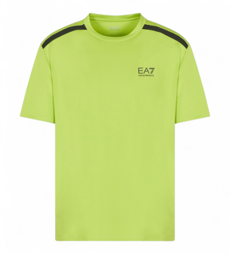 EA7 para hombre. 7M000656_AF13956 Camiseta Natural Ventus7 St verde (L), Casual, Poliéster, Manga corta