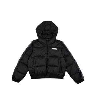 EA7 para niña. 7G000166_AF16413 Chaqueta Natural Ventus negro (10Años= 142cm), Casual, Poliamida, moda infantil