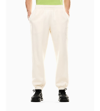 EA7 para hombre. 7M000911_AF10377 Pantalón Renew beige (XS), Casual, Algodón