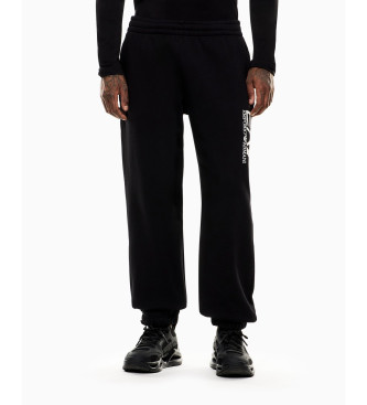 EA7 para hombre. 7M000911_AF10377 Pantalón Renew negro (S), Casual, Poliéster
