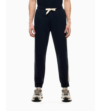 EA7 para hombre. 7M000974_AF10377 Pantalón mezcla de algodón Logo Series marino (XXS), Casual