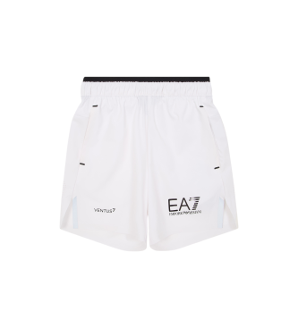 Short Tennis Pro blanco (10Años= 142cm), Casual, Deportivo, Tenis/Padel, Multideporte, Poliéster, moda infantil