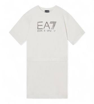 EA7 para niña. 7G000201_AF14880 Camiseta Precious Girl azul (14 años= 164/166 cm), Casual, Viscosa, Manga corta, moda infantil