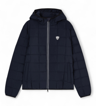 EA7 para hombre. 7M001514_AF21509 Chaqueta Premium Shield M marino (XS), Casual, Poliéster