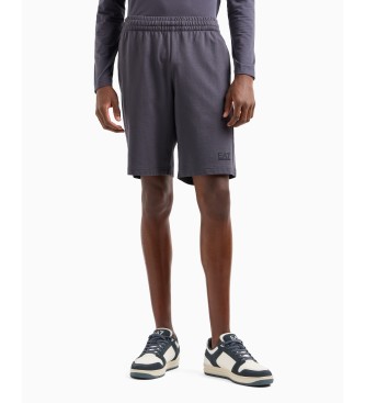 EA7 para hombre. 8NPS65_PJVRZ Bermuda Core Identity gris (3XL), Casual, Deportivo, Algodón, Multideporte
