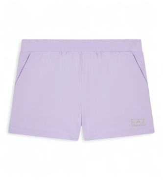 EA7 para niña. 7G000173_AF13135 Shorts Core ID Girl lavanda (12Años= 154cm), Casual, Deportivo, Rosa, Algodón, Sportswear, Multideporte, mod