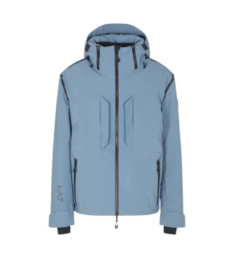 EA7 para hombre. 7M000450_AF13887 Chaqueta Fashion Toray azul (M), Casual, Poliamida