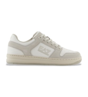 EA7 unisex. 7X000346_AF18641 Zapatillas Slasher beige (43 1/3), Plano, Cordones, Casual
