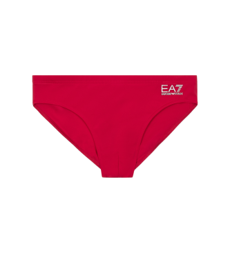 EA7 para hombre. 7M000501_AF14514 Bañador Slip rojo (M), Beachwear, Poliamida