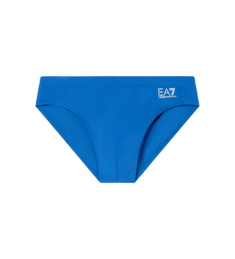 EA7 para hombre. 7M000501_AF14514 Bañador Slip Técnico azul (XS), Beachwear, Nylon