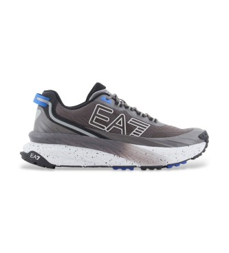 Ea7 Gris X8x177_xk381 Zapatillas Crusher Distance Sonic Trail (47 1/3), Plano, Cordones, Deportivo, Multideporte Talla 47 1/3