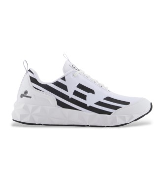 EA7 unisex. X8X217_XK433 Zapatillas Ultimate C2 Kombat Core blanco (43 1/3), Plano, Cordones, Casual