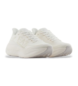 EA7unisex. X8X245_XK442 Trainers Basic wit (42), 3 tot 5 cm, Veters, Casual