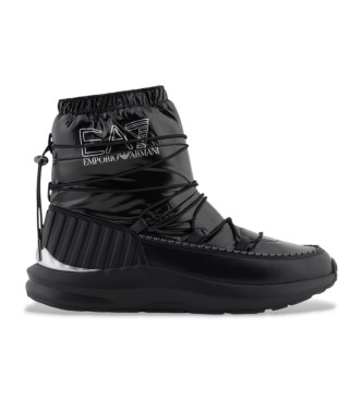 EA7 unisex. 7X000328_AF18570 Botas Snow negro (36 2/3), 1 a 3cm, Cordones, Deportivo, Nieve, Outdoor