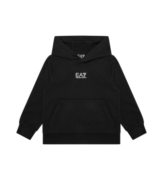 EA7 para niño. 7B000024_AF10380 Sudadera Core Identity negro (8Años= 130cm), Casual, Deportivo, Algodón, Multideporte, moda infantil