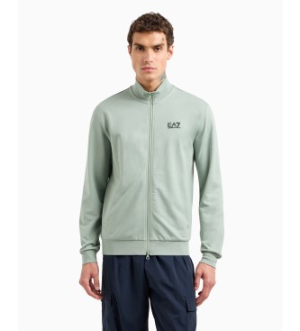 EA7 para hombre. 8NPM31_PJVRZ Sudadera Core Identity azul (XL), Casual, Deportivo, Algodón, Multideporte