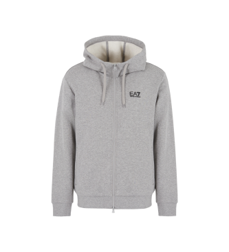 EA7 para hombre. 8NPM38_PJVTZ Sudadera Train Core gris (XXL), Casual, Algodón