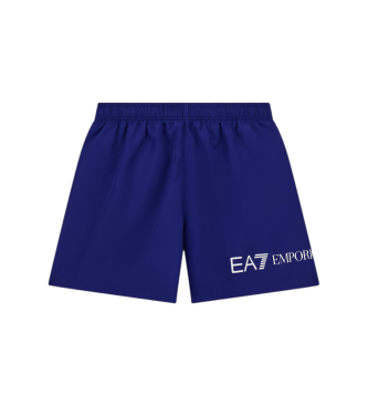 EA7 para niño. 7B000341_AF13049 Bañador Ligero azul (8Años= 130cm), Beachwear, Poliéster, moda infantil