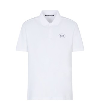 EA7 para hombre. 7M000846_AF13511 Polo Tennis Club blanco (XXS), Casual, Deportivo, Algodón, Manga corta