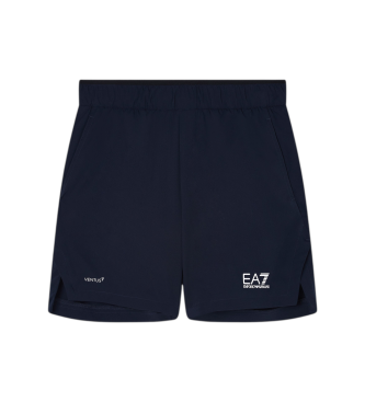 EA7 para niño. 7B000272_AF13137 Shorts Tennis Pro marino (14 años= 164/166 cm), Casual, Poliéster, moda infantil