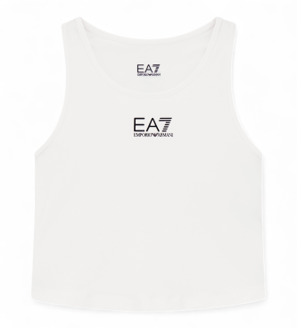 EA7 para niña. 7G000110_AF14524 Top Tennis Pro Girl blanco (4Años= 106cm), Deportivo, Poliamida, Sin mangas / Tirantes, moda infantil