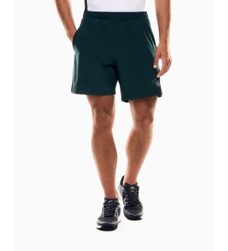 EA7 para hombre. 7M000835_AF17683 Pantalón Corto Tennis Pro Ventus7 verde (S), Deportivo, Multideporte, Poliéster