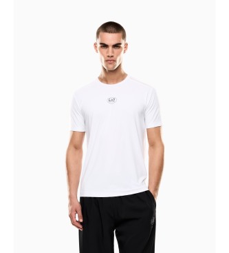 EA7 para hombre. 7M000832_AF13689 Camiseta Tennis Pro blanco (L), Deportivo, Multideporte, Poliamida, Manga corta