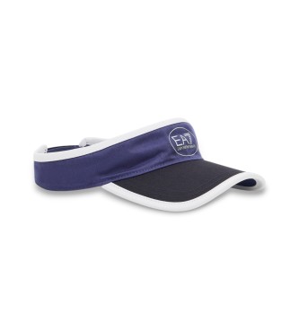 EA7 para mujer. 7W000797_AF13034 Visera Tennis Pro marino (OSFA), Casual, Deportivo, Algodón