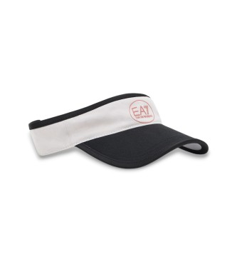 EA7 para mujer. 7W000797_AF13034 Visera Tennis Pro negro (OSFA), Casual, Deportivo, Algodón